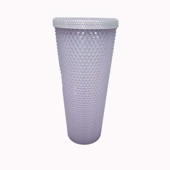 Starbucks 2021 Holiday 24oz Iridescent Icy Purple Cold Cup Tumbler NO STRAW - Picture 3 of 6